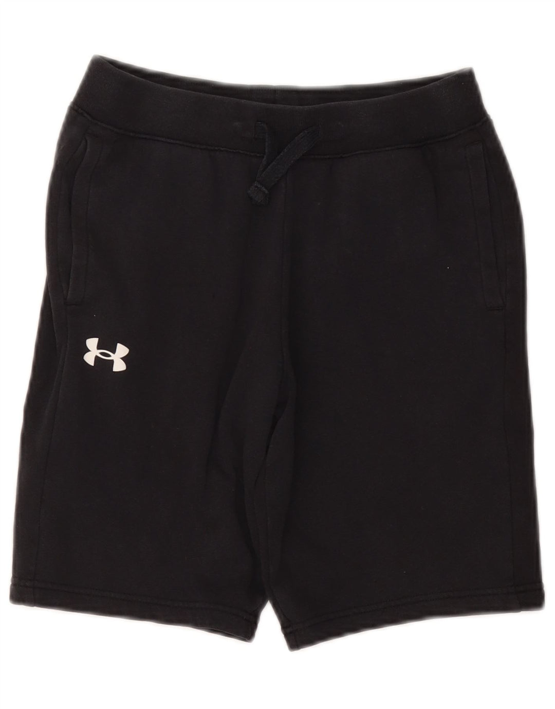 UNDER ARMOUR Pantalones cortos deportivos para niños 11-12 años Grande Algodón negro