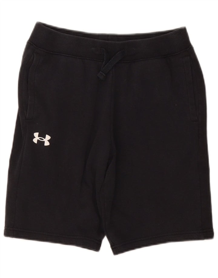UNDER ARMOUR Pantalones cortos deportivos para niños 11-12 años Grande Algodón negro