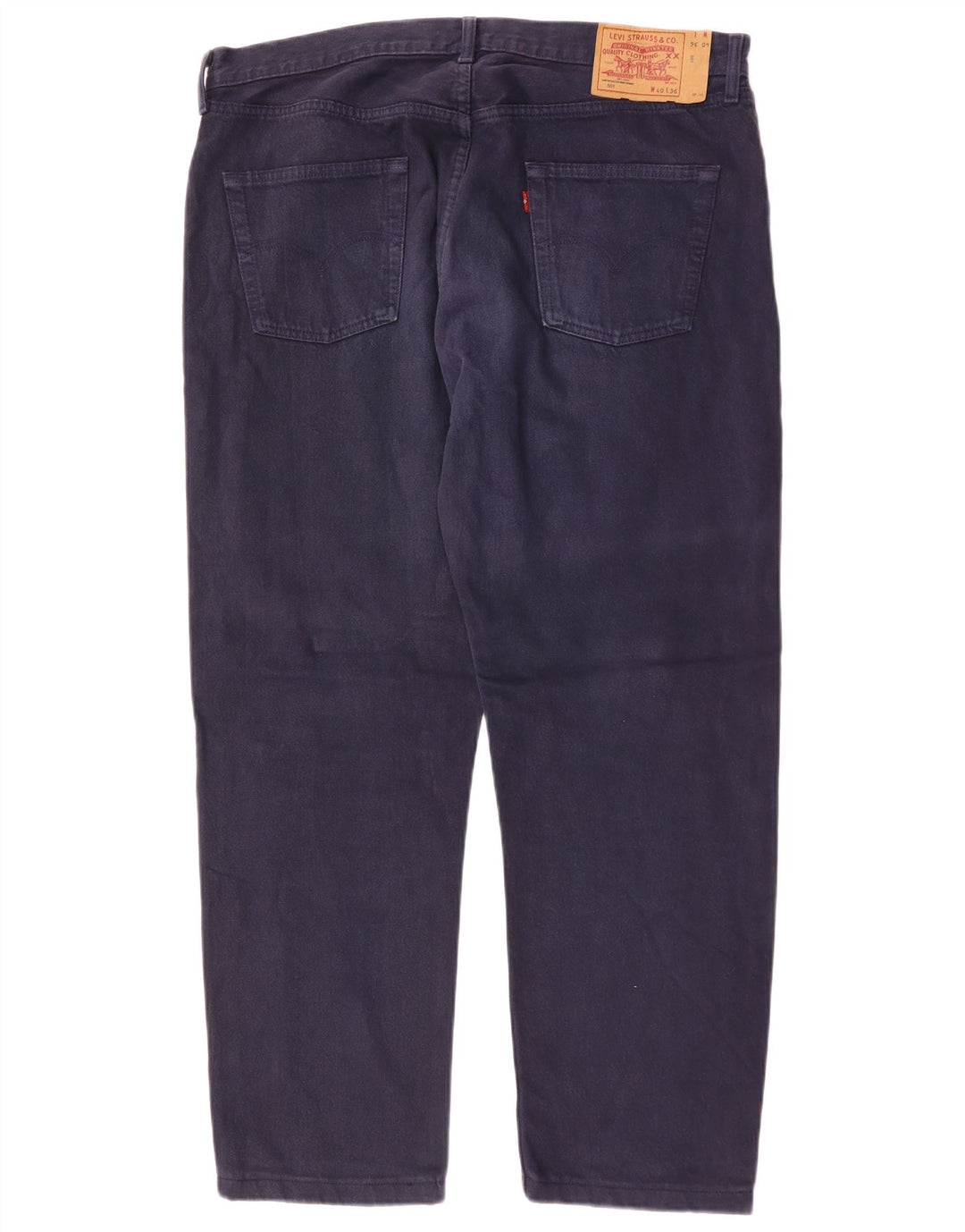 Levi's Hombre 501 Vaqueros Rectos W40 L28 Azul Marino