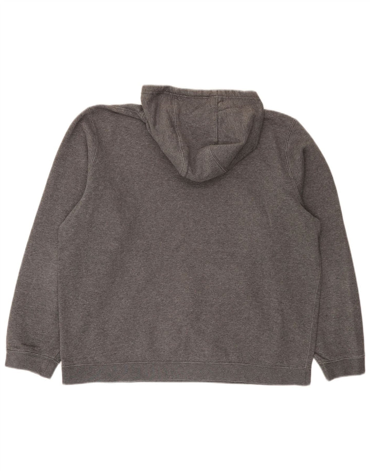 Nike Hombre Sudadera con capucha Jumper XL Gris Algodón