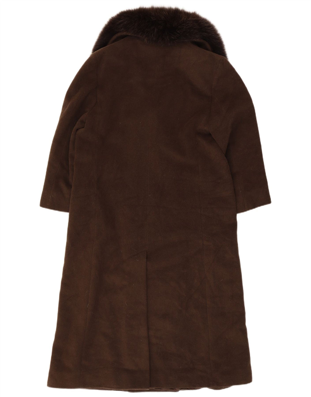 Marella Abrigo extragrande para mujer Reino Unido 10 Pequeño Lana virgen marrón