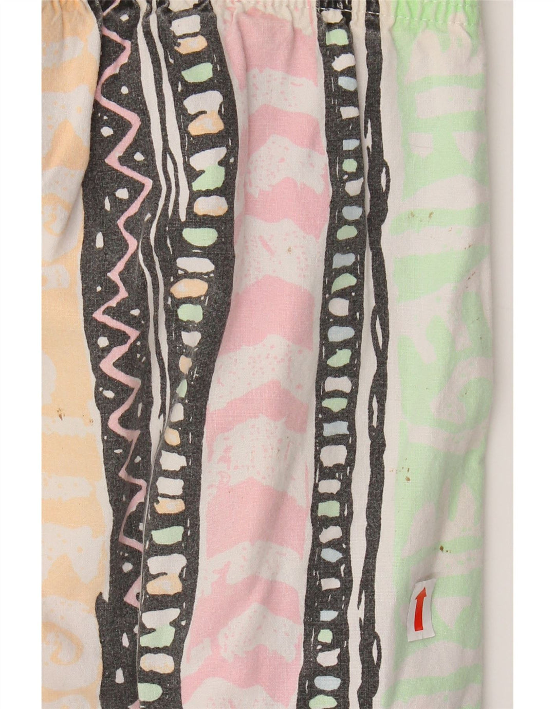 Pantalón Cónico De Talle Alto Para Mujer Blues W34 L31 Geométrico Multicolor