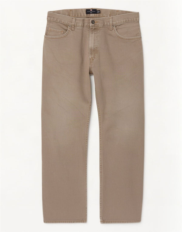 Marks & Spencer Vaqueros rectos azules Harbor para hombre W36 L29 Algodón gris