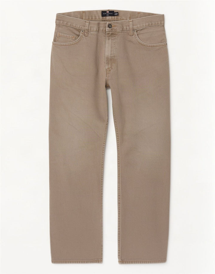 Marks & Spencer Vaqueros rectos azules Harbor para hombre W36 L29 Algodón gris