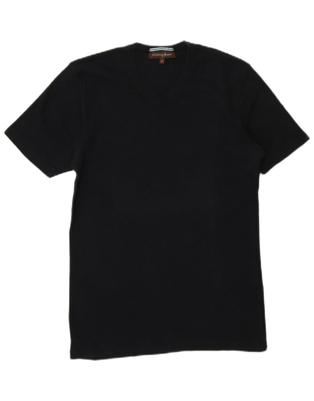 GUESS BY MARCIANO Camiseta gráfica para hombre Top Small Black Cotton