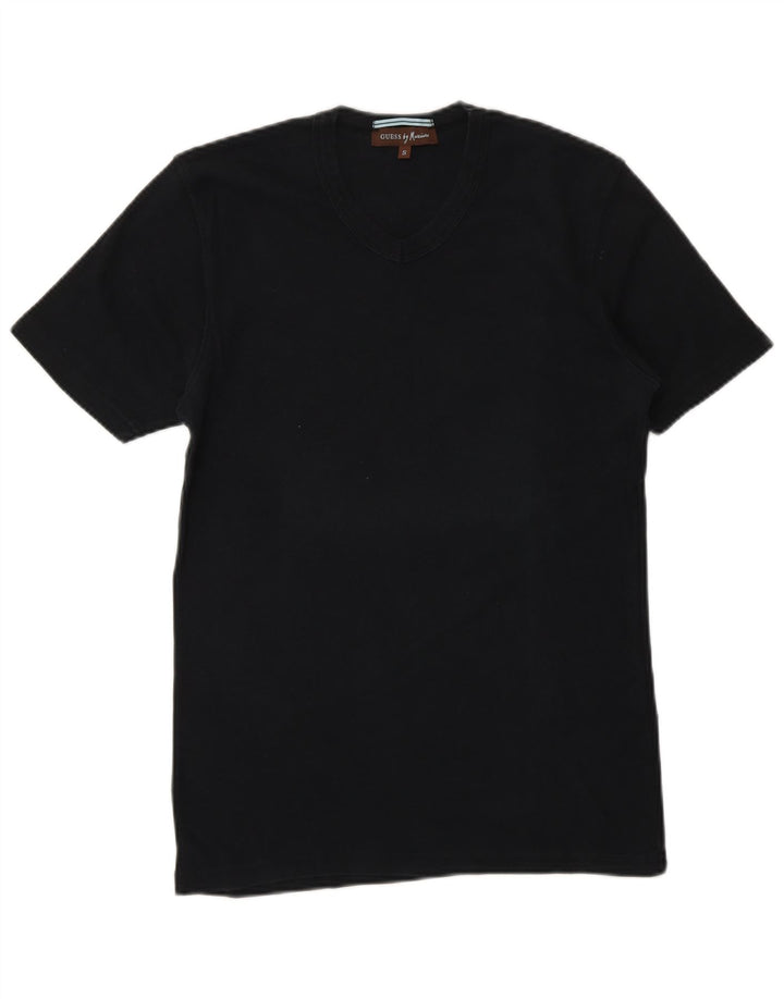 GUESS BY MARCIANO Camiseta gráfica para hombre Top Small Black Cotton
