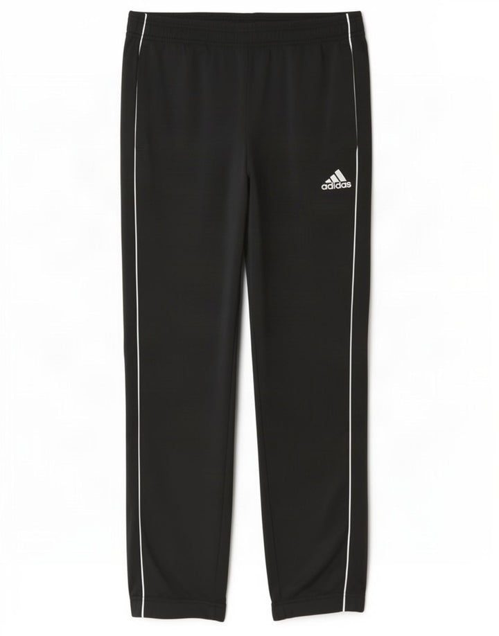 Adidas Hombre Pantalones De Chándal Joggers Grande Negro Poliéster
