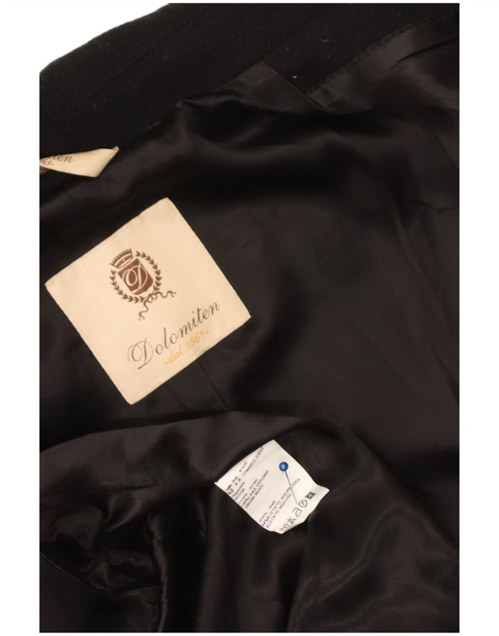 Trenca Dolomiten Mujer IT 48 XL Lana Virgen Negra