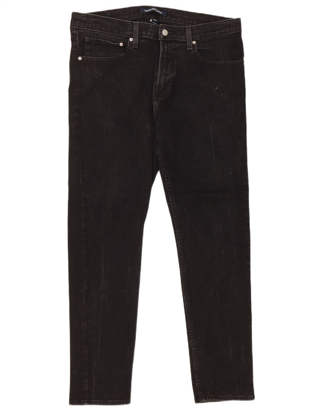 Calvin Klein Jeans ajustados para hombre W36 L32 Algodón negro