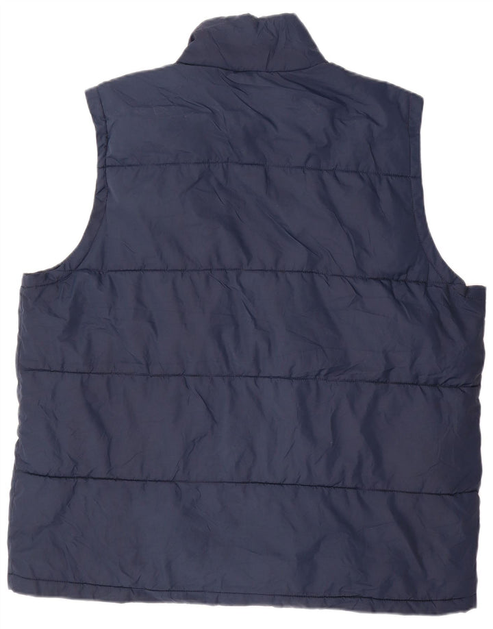 IZOD Chaleco acolchado para hombre UK 42 XL Poliéster azul marino
