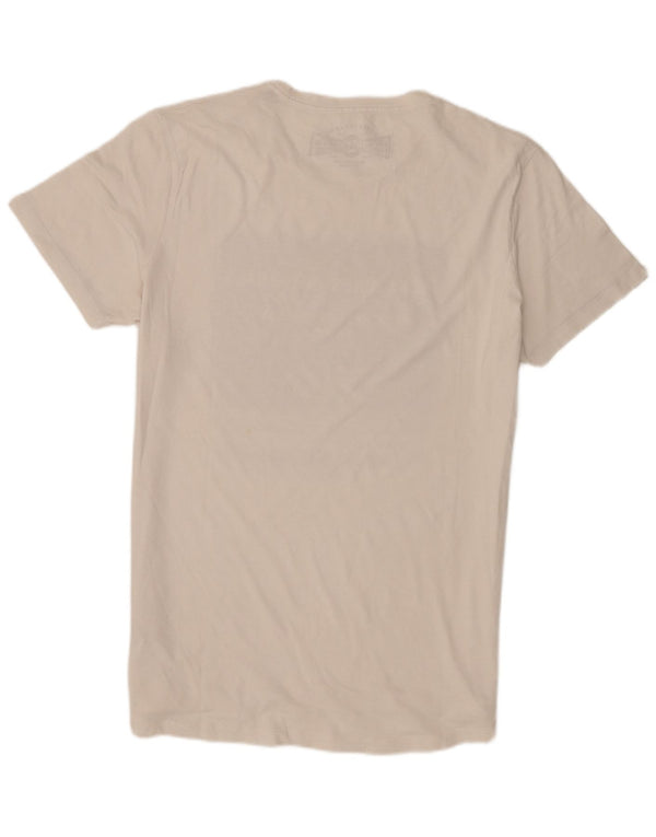 Jack & Jones Hombre Camiseta Gráfica Top XL Algodón Blanco
