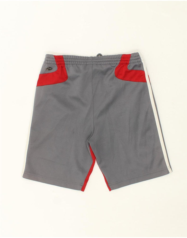 ADIDAS Boys Clima 365 Sport Shorts 11-12 Years Grey Polyester Vintage Adidas and Second-Hand Adidas from Messina Hembry 