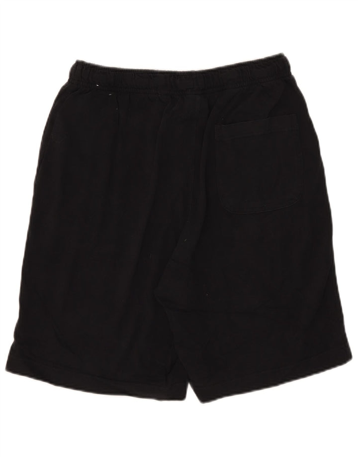 Nike - Pantalones cortos deportivos para hombre, talla grande, algodón negro