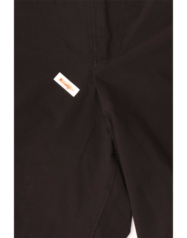 Eddie Bauer Pantalones cortos de senderismo para mujer US 12 Large W34 Poliéster negro