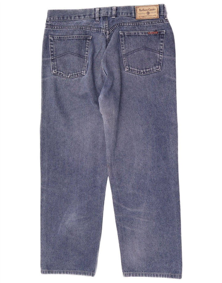 Marlboro Classics Jeans Sueltos Para Hombre W38 L28 Algodón Azul
