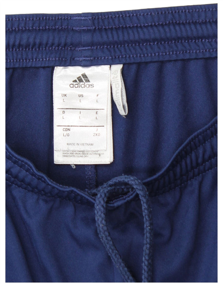 Adidas Mens Climalite Sport Shorts Grande Azul Marino Poliéster