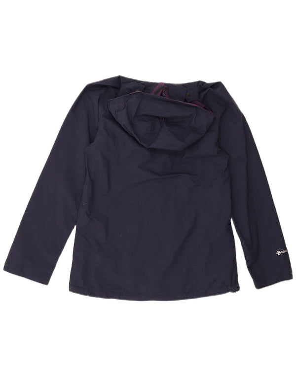 Berghaus Chaqueta impermeable con capucha Gore-Tex para mujer UK 40 Medium Azul marino