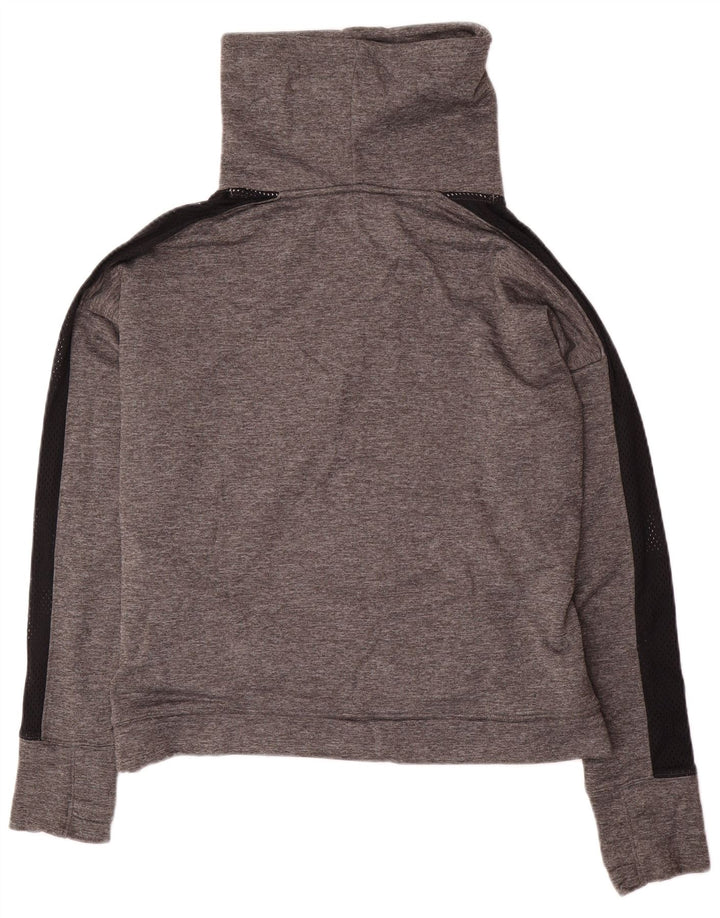 Under Armour Sudadera holgada para mujer, jersey, UK 46, poliéster gris grande