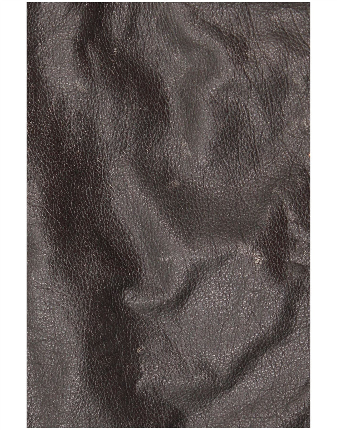 Yuppie Chaqueta motera de cuero corta para mujer EU 38 Cuero negro mediano