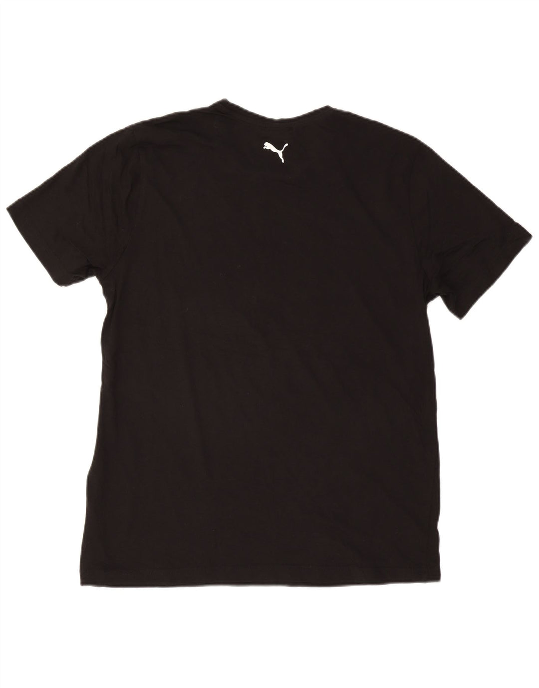 Puma - Camiseta gráfica para hombre, talla grande, algodón negro