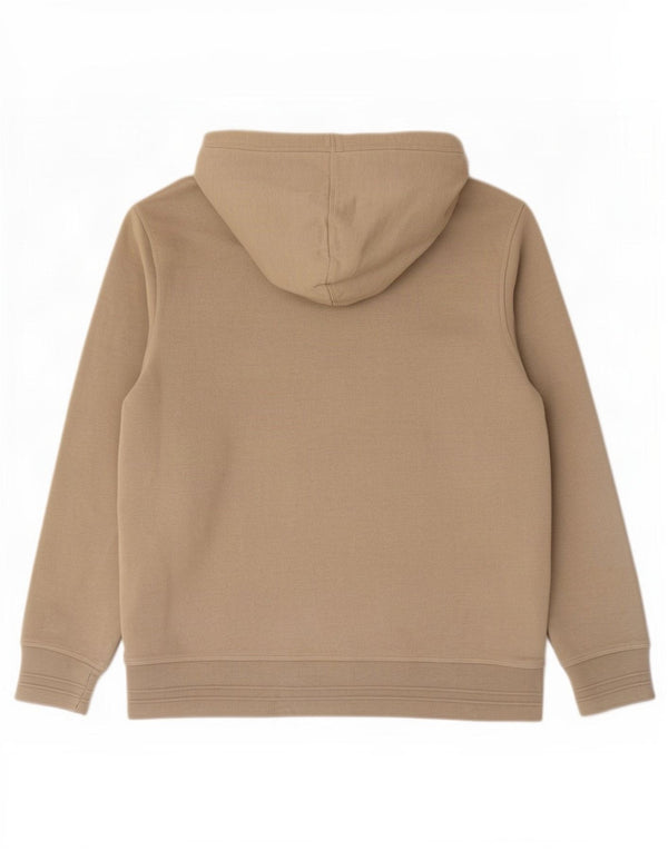 Weird Fish Sudadera con capucha y cremallera para hombre XL Algodón beige