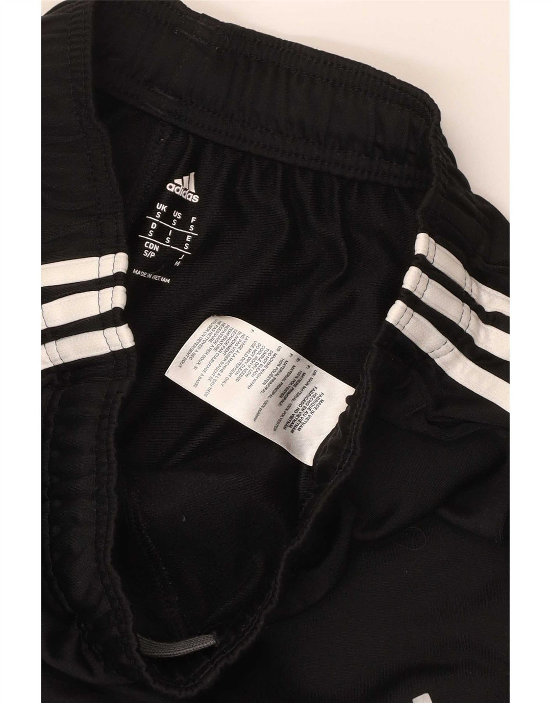 Adidas Pantalones De Chándal Para Hombre Pequeños Negro Poliéster