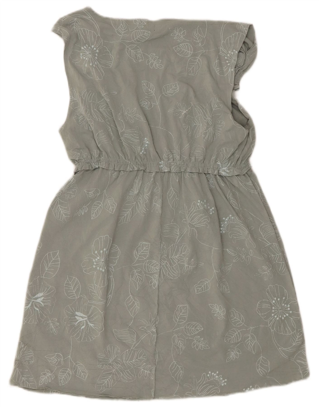 BCBGMAXAZRIA Top tipo túnica para mujer UK 40 Poliéster floral verde grande