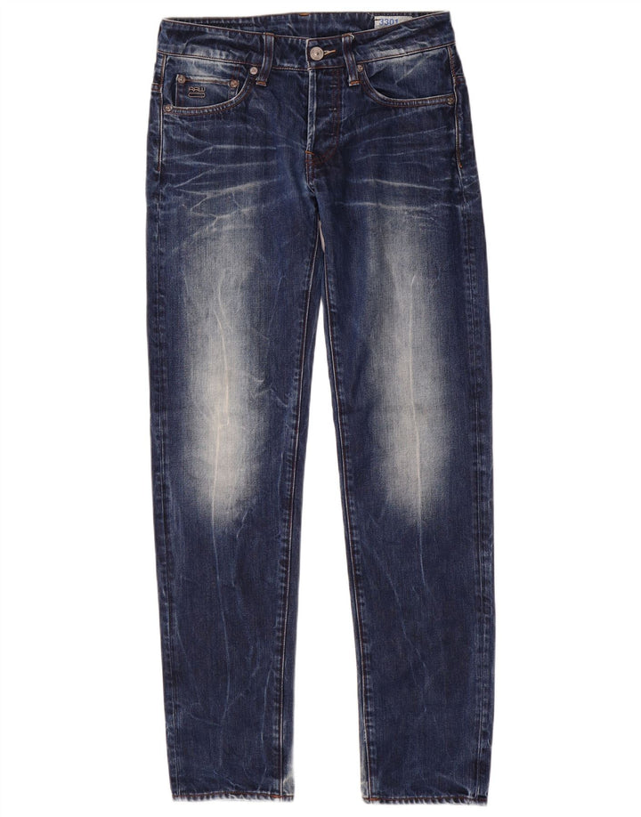 Vaqueros G-Star Hombre 3301 Slim W28 L32 Algodón Azul