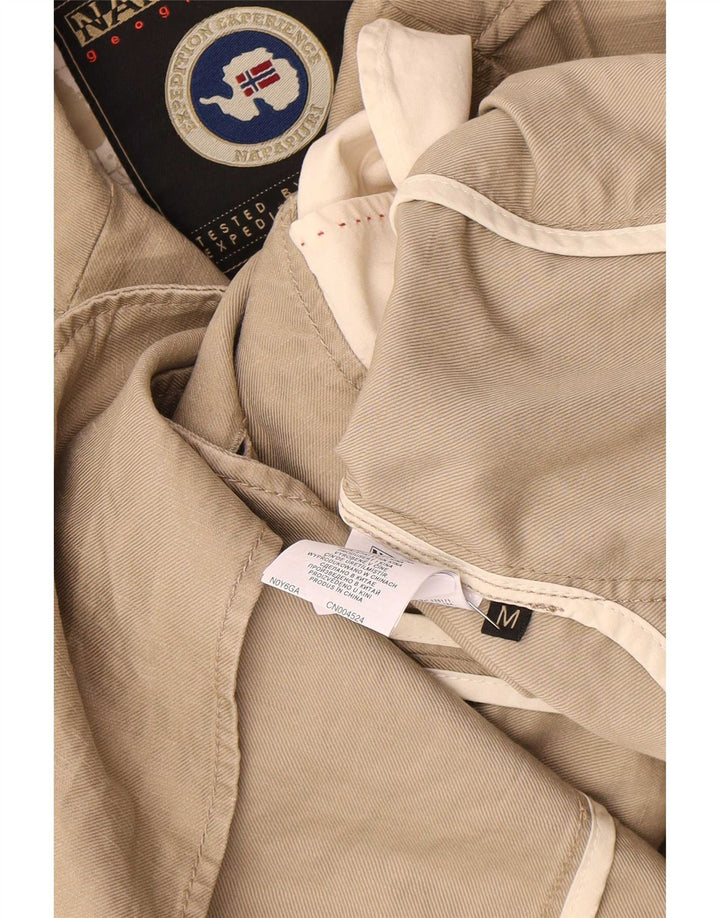 Napapijri Chaqueta tipo blazer con 2 botones Geographic para hombre UK 38 Algodón beige medio