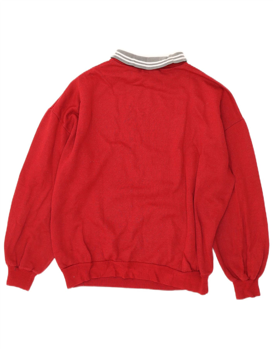 EXPRESS Sudadera con gráfico extragrande para mujer, talla 44, talla M, color rojo