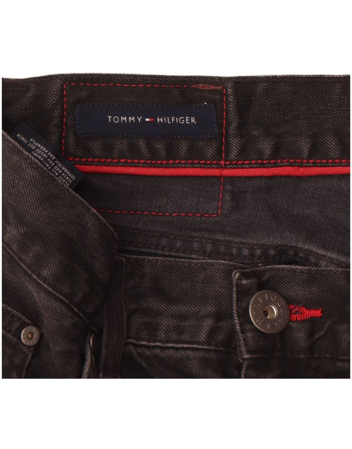Tommy Hilfiger Vaqueros rectos Madison para hombre W36 L34 Algodón negro