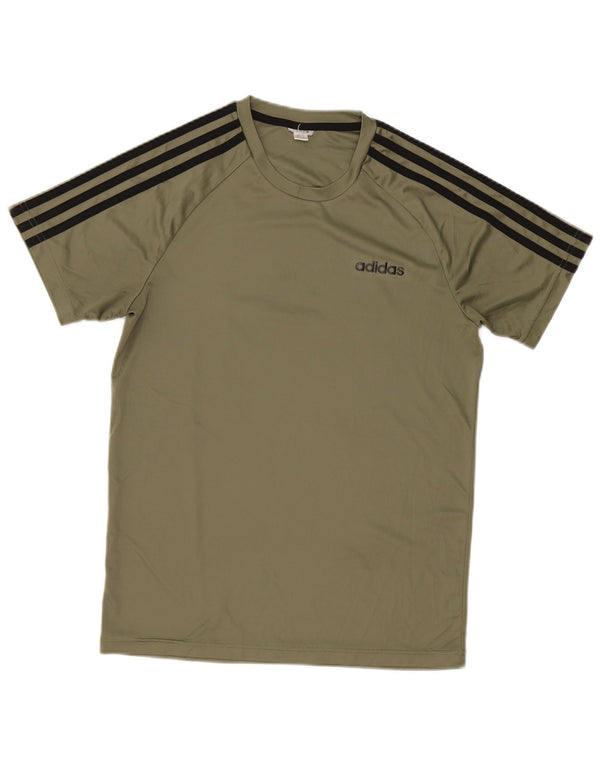 Adidas Hombre Camiseta Top Small Verde