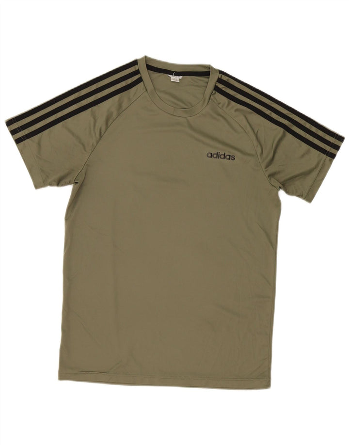 Adidas Hombre Camiseta Top Small Verde