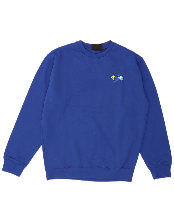 Dickies Hombre Sudadera Jumper Azul Medio Poliéster
