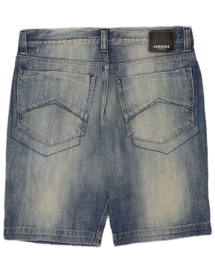 CARRERA Shorts vaqueros para hombre W33 Azul medio