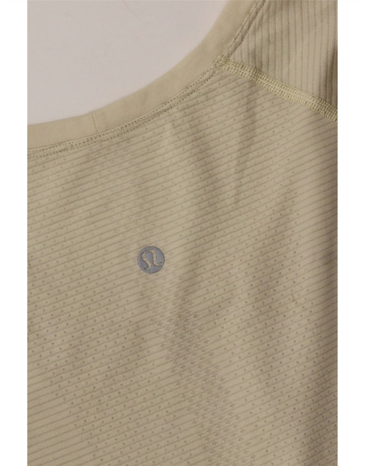 Lululemon Camiseta para mujer Top UK 46 Large Beige