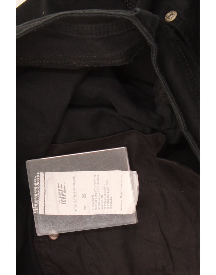 Bermudas RIFLE para mujer W29 Algodón negro mediano