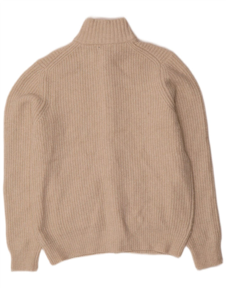 Marks & Spencer - Cárdigan para hombre de lana beige medio