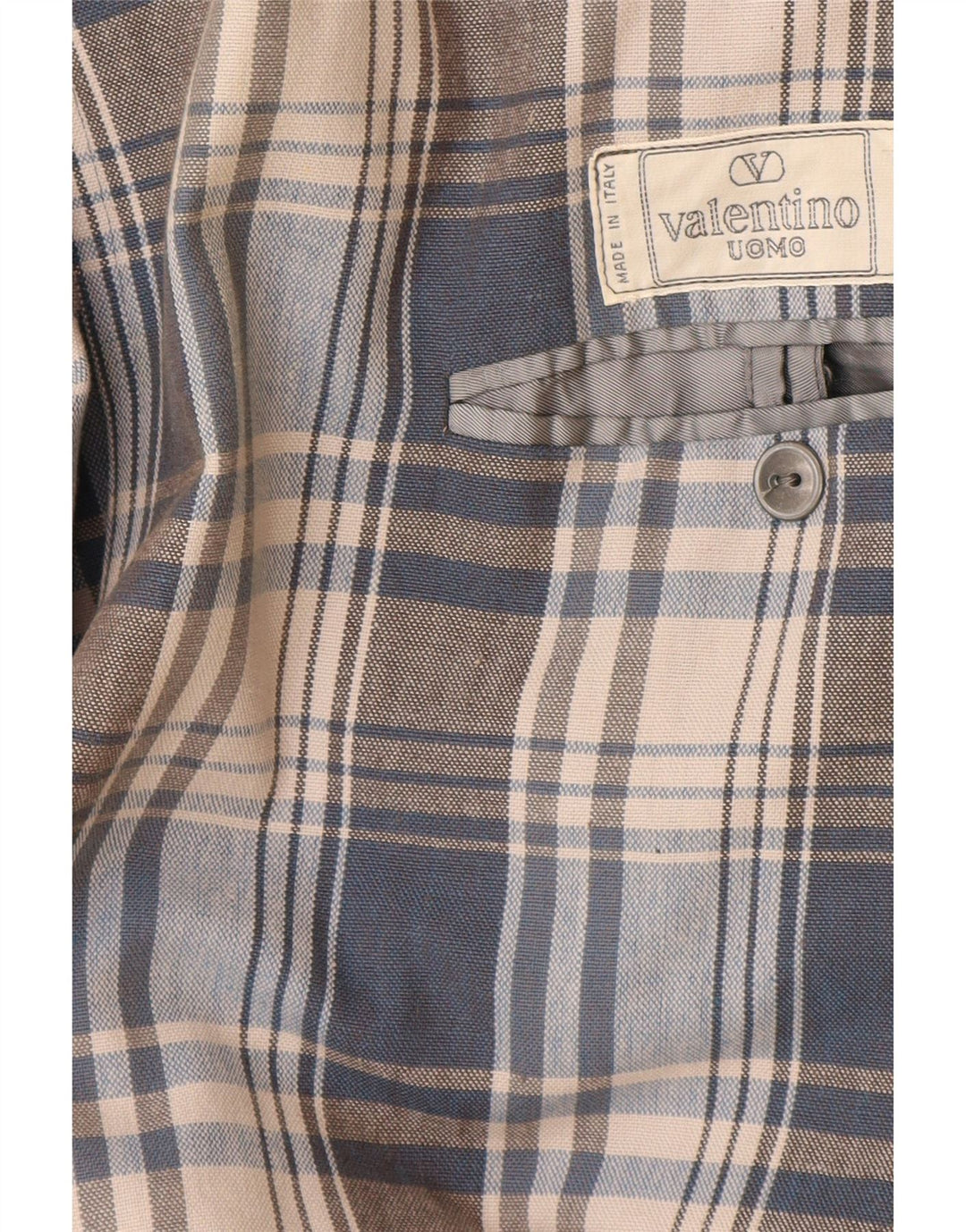 Valentino Chaqueta tipo blazer de 2 botones para hombre UK 40 Large Grey