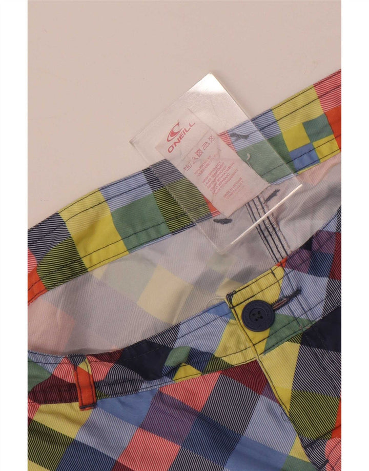Bañador O'Neill Hombre Mediano A Cuadros Multicolor Poliéster