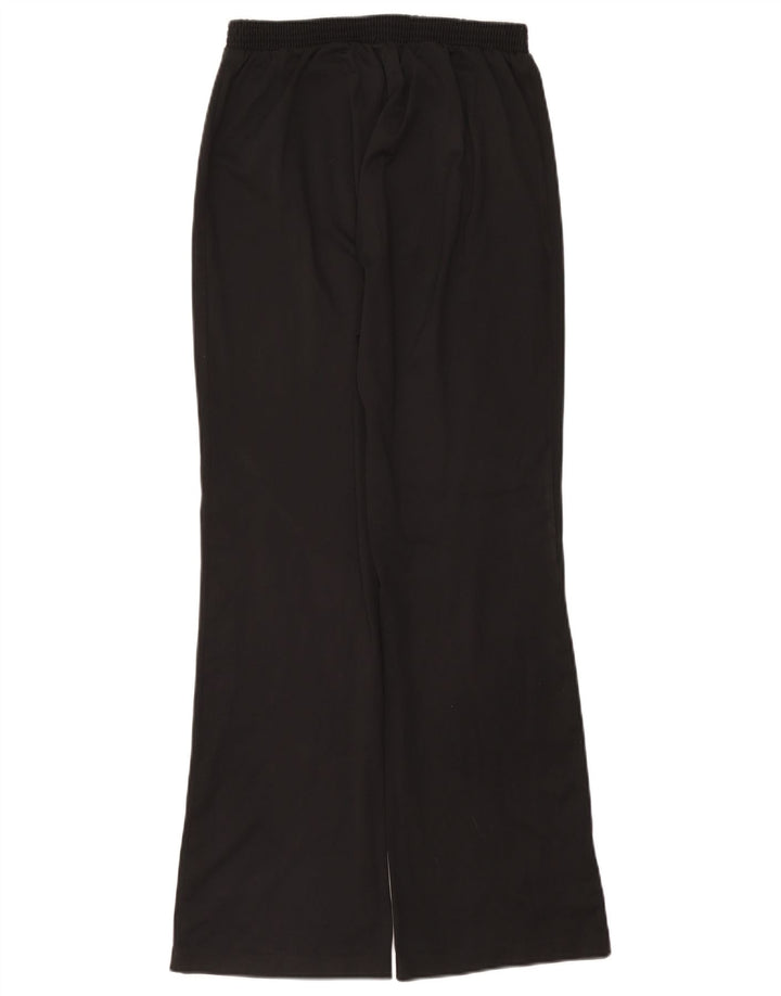 Champion Pantalones De Chándal Acampanados Para Mujer UK 44 Grande Poliéster Negro