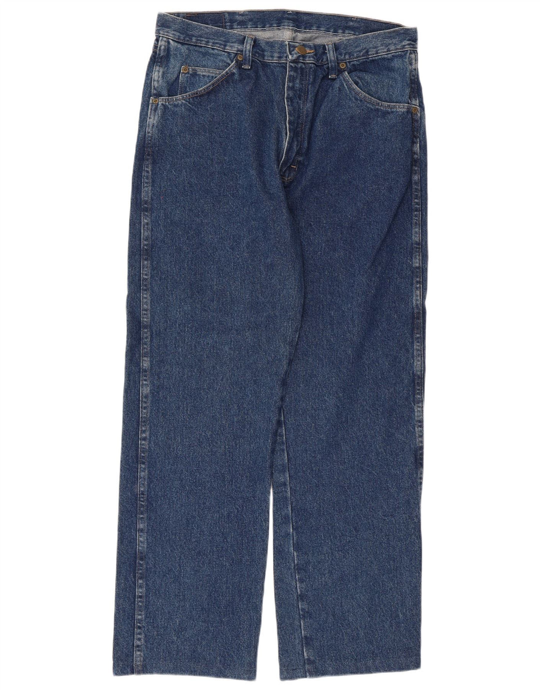 Wrangler Vaqueros rectos para hombre W34 L29 Algodón azul