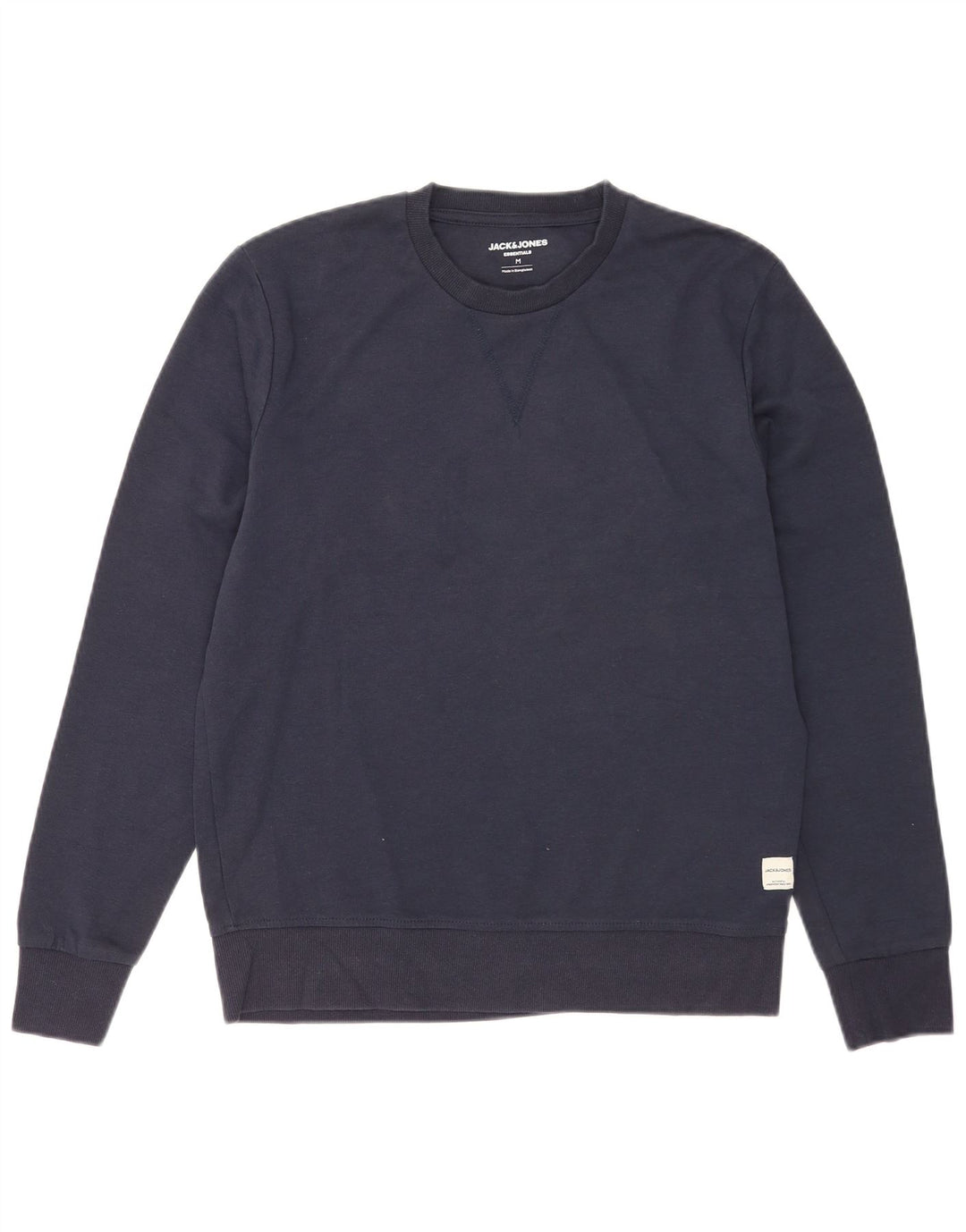Jack & Jones Hombre Sudadera Jumper Medium Azul Marino Algodón