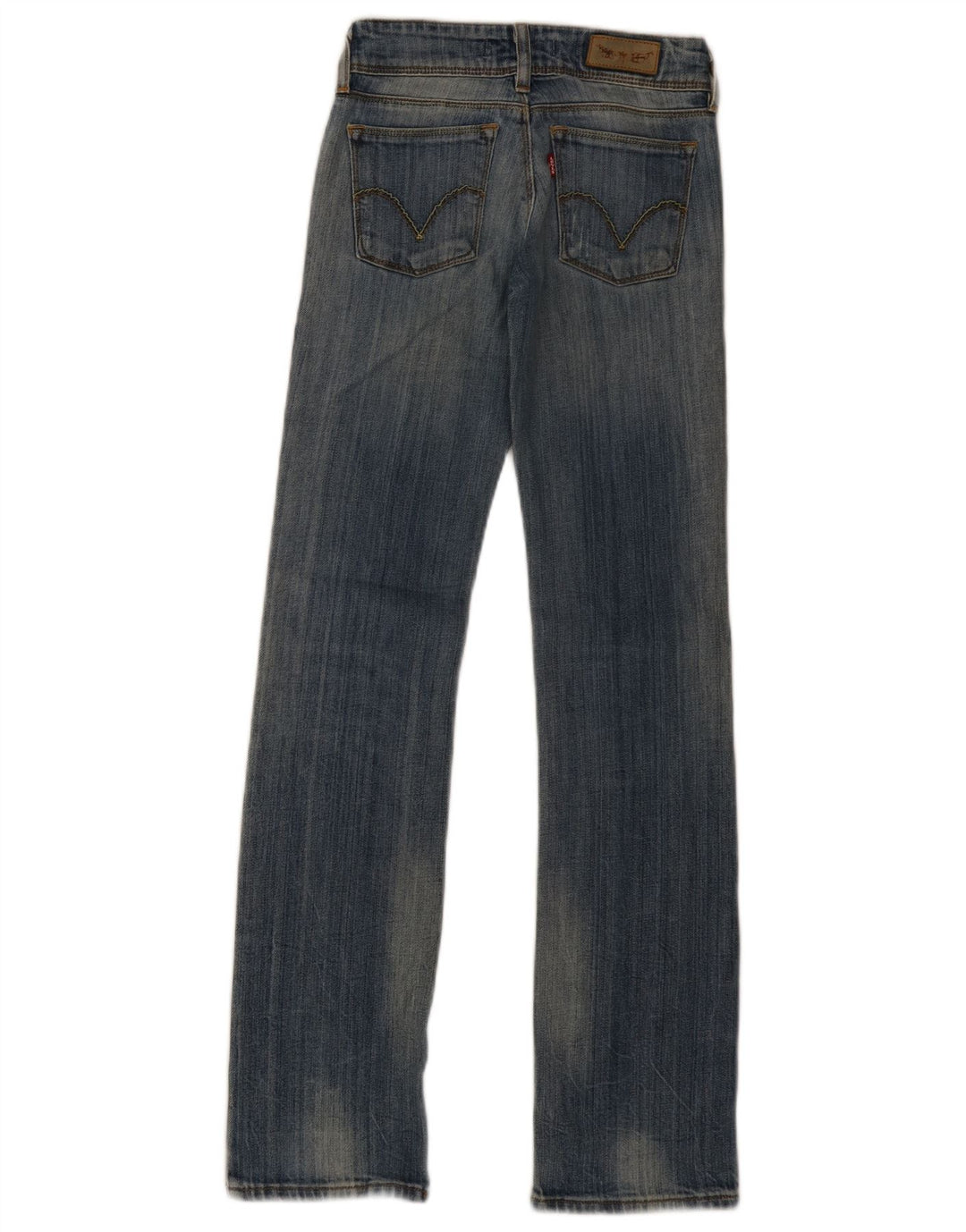 Vaqueros Levi's Mujer 570 Rectos W26 L33 Algodón Azul