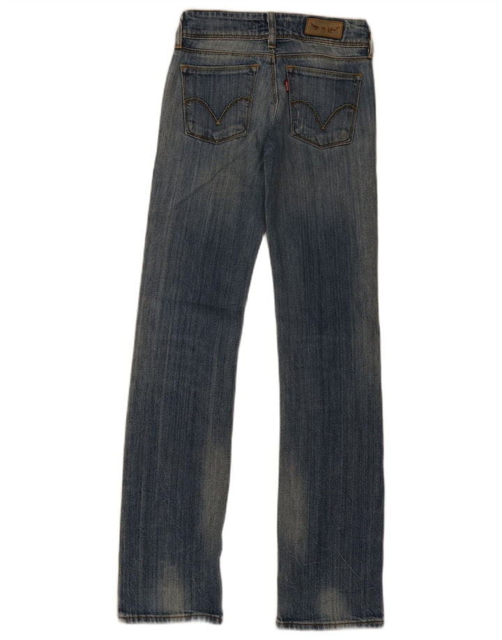 Vaqueros Levi's Mujer 570 Rectos W26 L33 Algodón Azul