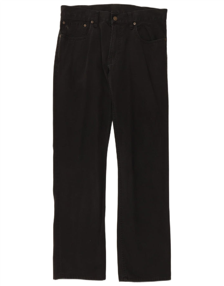 POLO RALPH LAUREN Vaqueros rectos para hombre W32 L32 Algodón negro