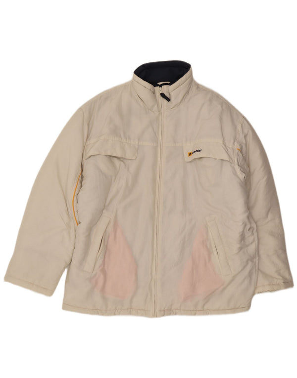 LOTTO Chaqueta cortavientos para hombre IT 52 XL Blanco