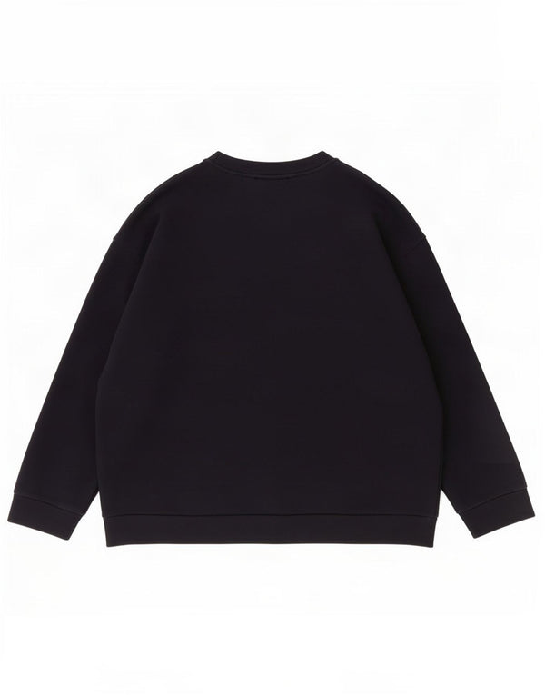 Marks & Spencer Hombre Sudadera Jumper Grande Azul Marino Algodón