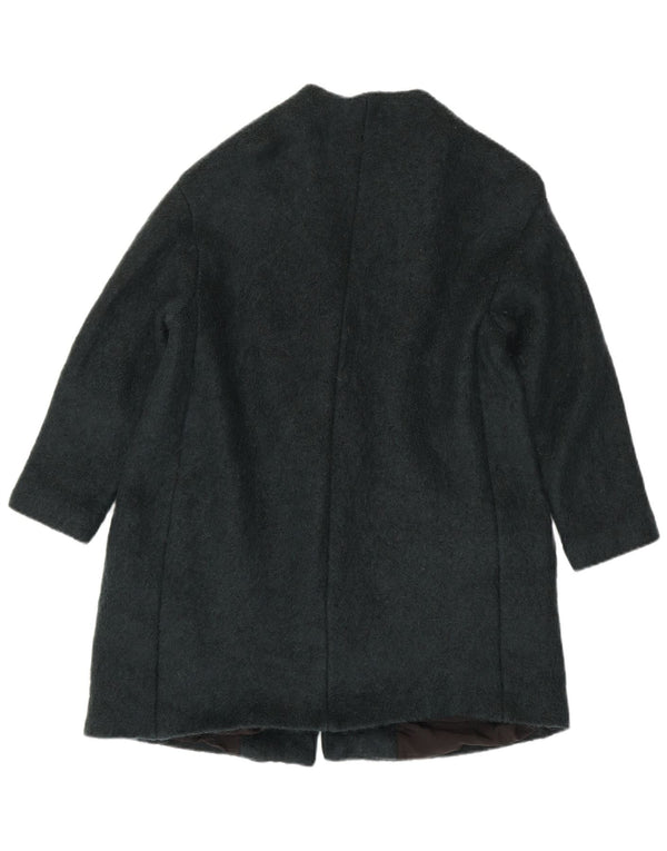 Zara Mujer Abrigo Cruzado UK 46 Large Verde