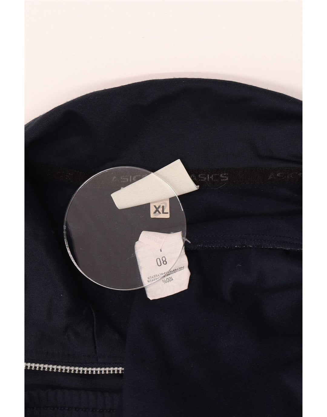 Asics Hombre Chándal Top Jacket XL Azul Marino Poliéster